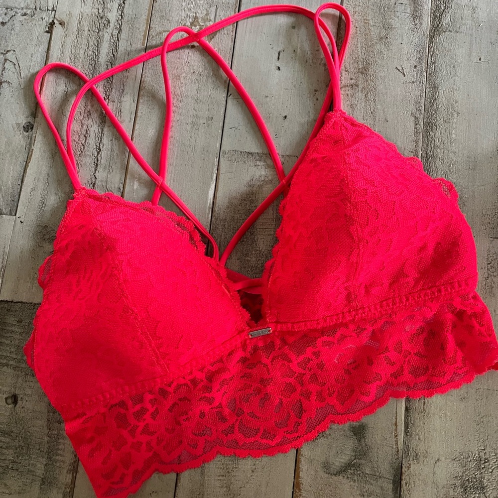 PINK Lace Bralette